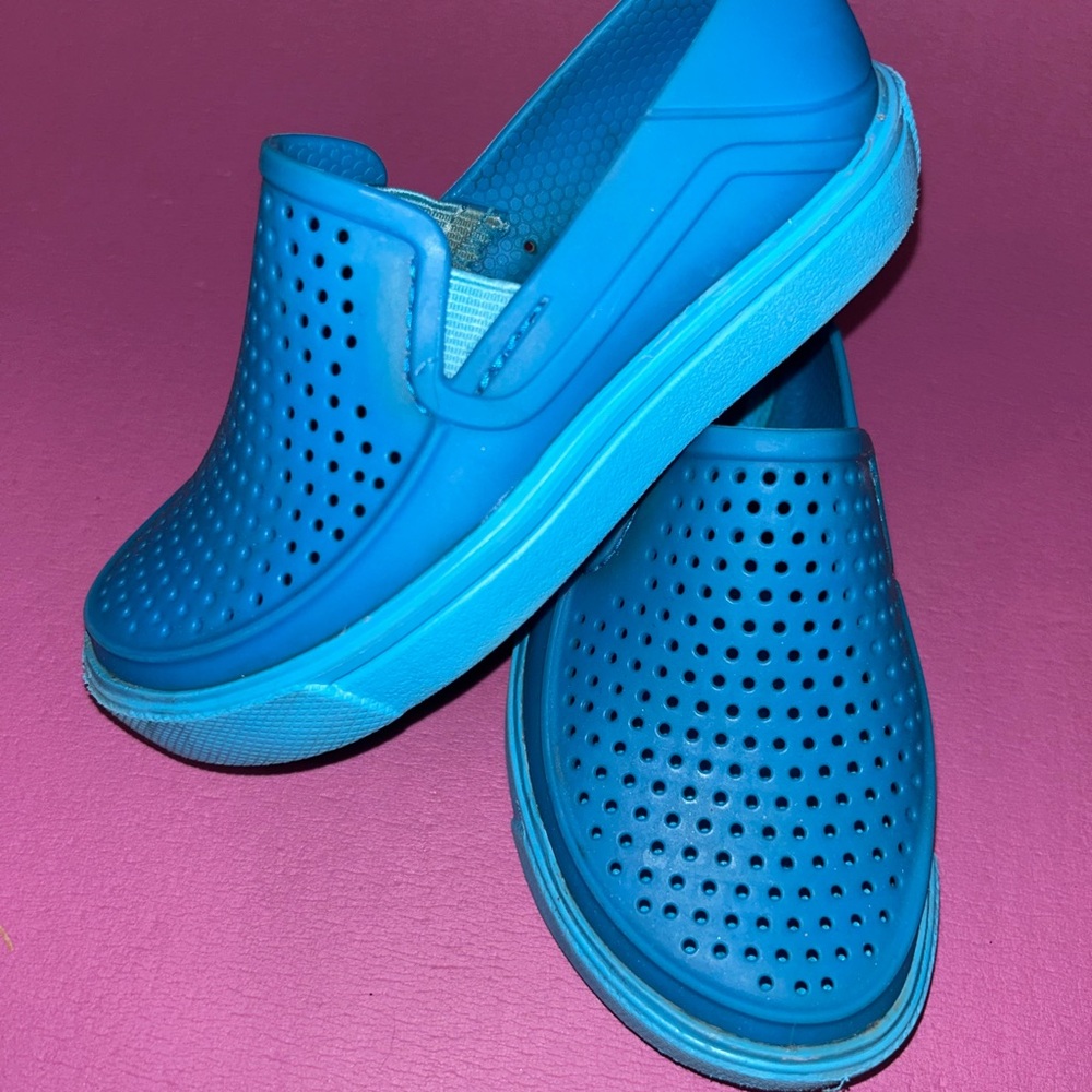 Vibrant Blue Slip-On Shoes